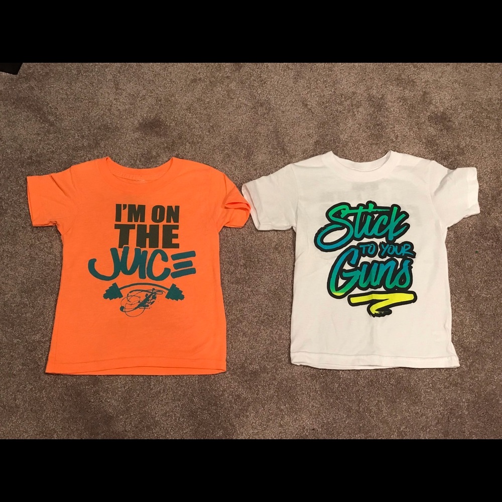 Flex till You’re famous shirts. Size 4